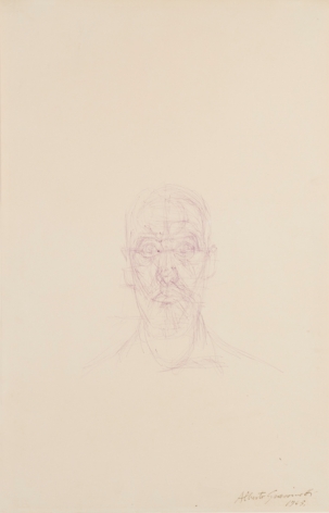 Alberto Giacometti Portrait de Louis Chavignier